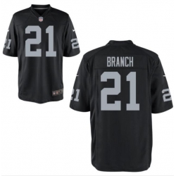 Men Raiders 21 Branch Black Vapor Limited Jersey