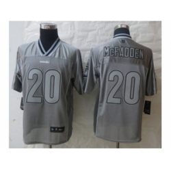 Nike Oakland Raiders 20 Darren McFadden Grey Elite Vapor NFL Jersey