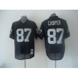 nfl oakland raiders 87 casper black throwback