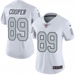 Womens Nike Oakland Raiders 89 Amari Cooper Limited White Rush Vapor Untouchable NFL Jersey