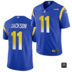 Men Los Angeles Rams #11 DeSean Jackson 2020 Blue Vapor Untouchable Limited Stitched NFL Jersey