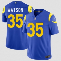 Men Los Angeles Rams  44 Grant Stuard Royal 2026 F U S E  Vapor Limited Stitched Football Jersey