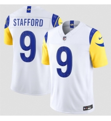 Men Los Angeles Rams  9 Matthew Stafford White 2026 F U S E  Vapor Limited Stitched Football Jersey