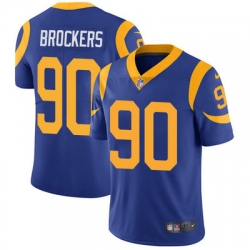 Nike Rams #90 Michael Brockers Royal Blue Alternate Mens Stitched NFL Vapor Untouchable Limited Jersey