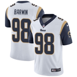 Nike Rams #98 Connor Barwin White Mens Stitched NFL Vapor Untouchable Limited Jersey