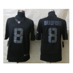 Nike St. Louis Rams 8 Bradford Black Impact Limited NFL Jersey