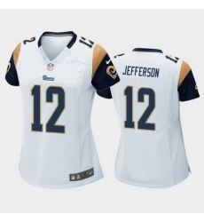 women van jefferson los angeles rams white game jersey 