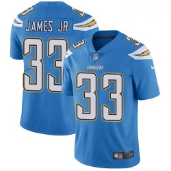 Chargers 33 Derwin James Jr Electric Blue Alternate Men Stitched Football Vapor Untouchable Limited Jersey