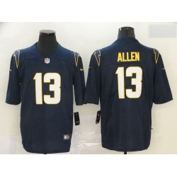 Men Nike Los Angeles 13 Chargers Keenan Allen 2020 Blue Vapor Limited Jersey