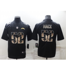 Men's Los Angeles Chargers #52 Khalil Mack Black Statue Of Liberty Limited Stitched Jersey