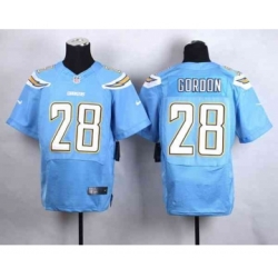 nike nfl jerseys san diego chargers 28 goroon lt.blue[new Elite]