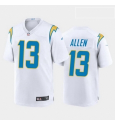 Women Nike Los Angeles 13 Chargers Keenan Allen 2020 White Vapor Limited Jersey