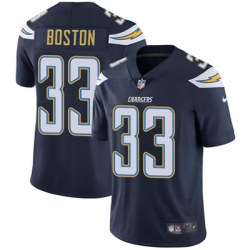 Youth Nike Chargers #33 Tre Boston Navy Blue Team Color Stitched NFL Vapor Untouchable Limited Jersey