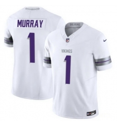 Men Minnesota Vikings 1 Kyler Murray White 2026 F U S E Winter Warrior Limited Stitched Jersey Men Minnesota Vikings 1 Kyler Murray White 2026 F U S E Winter Warrior Limited Stitched Jersey