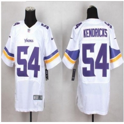 New Minnesota Vikings #54 Eric Kendricks White Men Stitched NFL Elite Jersey