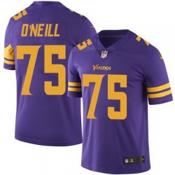 Nike Vikings 75 Brian O Neill Purple Color Rush Limited Jersey