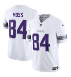 Youth Minnesota Vikings 84 Randy Moss White F U S E  Winter Warrior Limited Stitched Jersey