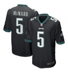 Men Philadelphia Eagles 5 Donovan McNabb Black Vapor Untouchable Limited Jersey