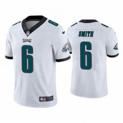 Men Philadelphia Eagles #6 DeVonta Smith White Vapor Untouchable Limited Stitched Jersey