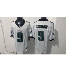 Men Philadelphia Eagles 9 Makai Lemon White 2026 F U S E Draft Vapor Untouchable Limited Stitched Football Jersey Men Philadelphia Eagles 9 Makai Lemon White 2026 F U S E Draft Vapor Untouchable Limited Stitched Football Jersey
