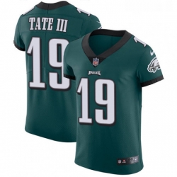 Mens Nike Philadelphia Eagles 19 Golden Tate III Midnight Green Team Color Vapor Untouchable Elite Player NFL Jerse