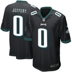 Men's Philadelphia Eagles Alshon Jeffery Nike Black Game Jersey