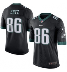 Mens Philadelphia Eagles Zach Ertz Nike Black Limited Jersey