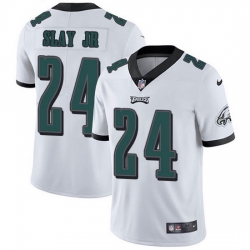 Nike Eagles 24 Darius Slay Jr White Men Stitched NFL Vapor Untouchable Limited Jersey