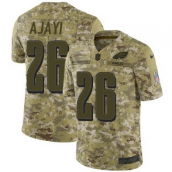 Nike Eagles #26 Jay Ajayi Camo Mens Stitched NFL Limited 2018 Salute To Service Jersey