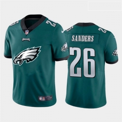 Nike Eagles 26 Miles Sanders Green Team Big Logo Vapor Untouchable Limited Jersey