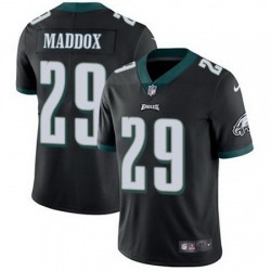 Nike Eagles #29 Avonte Maddox Black Alternate Mens Stitched NFL Vapor Untouchable Limited Jersey