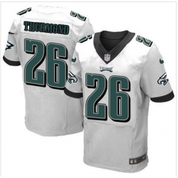 Nike Philadelphia Eagles #26 Walter Thurmond White Mens Stitched NFL New Elite Jersey