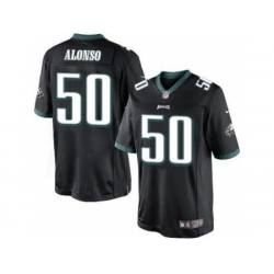 Nike Philadelphia Eagles 50 Kiko Alonso Black Limited NFL Jersey