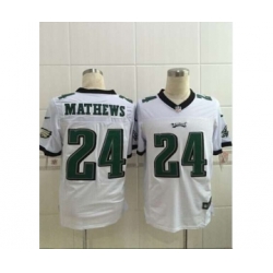 nike nfl jerseys philadelphia eagles 24 mathews white[Elite][mathews]