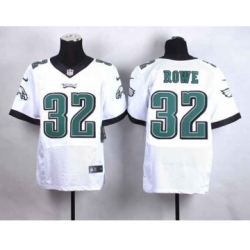 nike nfl jerseys philadelphia eagles 32 rowe white[Elite]