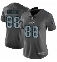 Womens Nike Philadelphia Eagles 88 Dallas Goedert Gray Static Vapor Untouchable Limited NFL Jersey