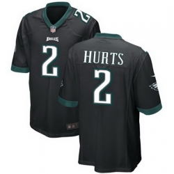 Youth Nike Eagles 2 Jalen Hurts Black Vapor Limited Stitched NFL Jersey