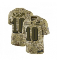 Youth Philadelphia Eagles 10 DeSean Jackson Limited Camo 2018 Salute to Service Football Jersey