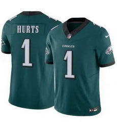 Youth Philadelphia Eagles Jalen Hurts 1 Green F U S E Stitched NFL Jersey