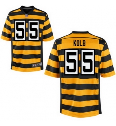 Men Steelers #55 John kolb Alternate Game Stitched Jersey