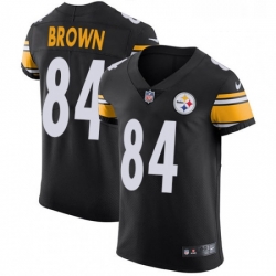 Mens Nike Pittsburgh Steelers 84 Antonio Brown Black Team Color Vapor Untouchable Elite Player NFL Jersey