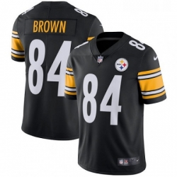 Mens Nike Pittsburgh Steelers 84 Antonio Brown Black Team Color Vapor Untouchable Limited Player NFL Jersey