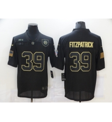 Nike Pittsburgh Steelers 39 Minkah Fitzpatrick Black 2020 Salute To Service Limited Jersey