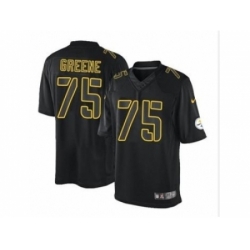 Nike Pittsburgh Steelers 75 Joe Greene black Limited Impact NFL Jersey