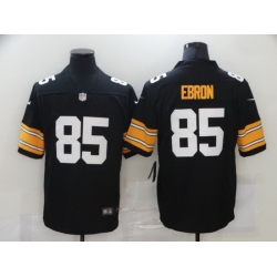 Nike Pittsburgh Steelers 85 Eric Ebron Black Vapor Untouchable Limited Jersey