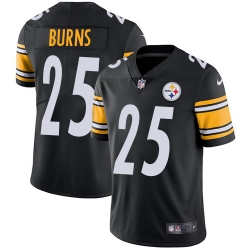 Nike Steelers #25 Artie Burns Black Team Color Mens Stitched NFL Vapor Untouchable Limited Jersey