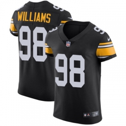 Nike Steelers #98 Vince Williams Black Alternate Mens Stitched NFL Vapor Untouchable Elite Jersey