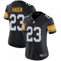 Nike Steelers #23 Joe Haden Black Alternate Womens Stitched NFL Vapor Untouchable Limited Jersey