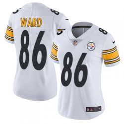 Nike Steelers #86 Hines Ward White Womens Stitched NFL Vapor Untouchable Limited Jersey