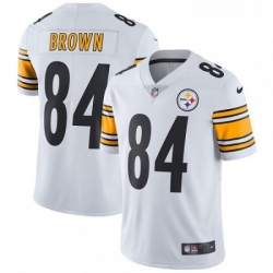 Youth Nike Pittsburgh Steelers 84 Antonio Brown White Vapor Untouchable Limited Player NFL Jersey